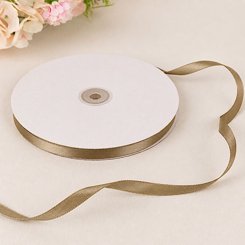 3/8 inch x 100 yards Single Side Satin Ribbon