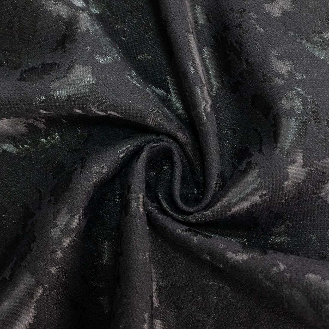 120 in Jacquard Polyester Round Tablecloth Abstract Watercolor Design