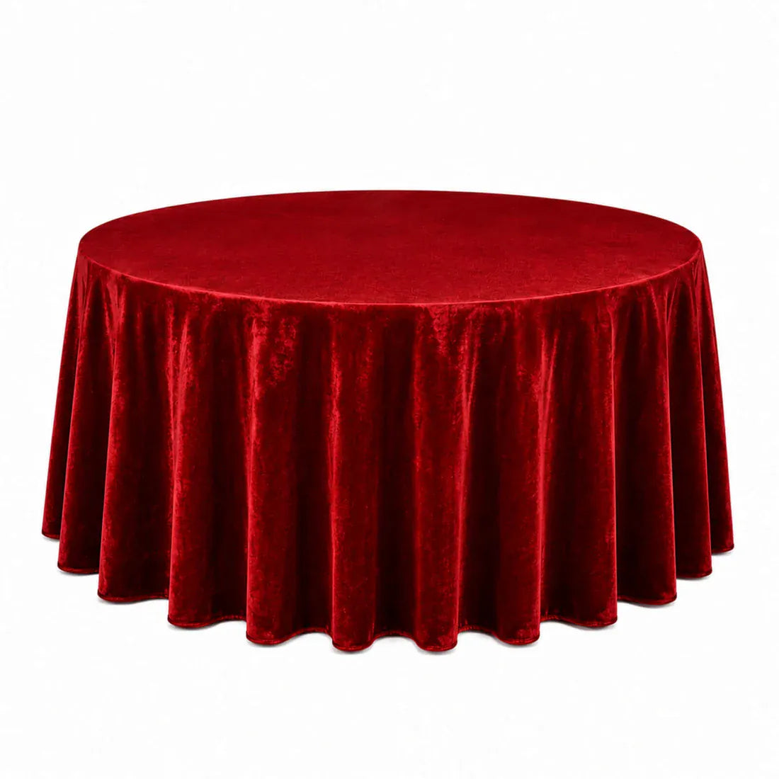 132 in Round Premium Velvet Tablecloth