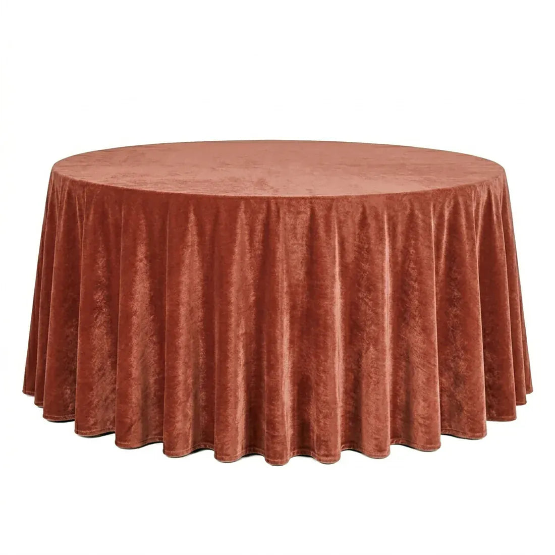 132 in Round Premium Velvet Tablecloth