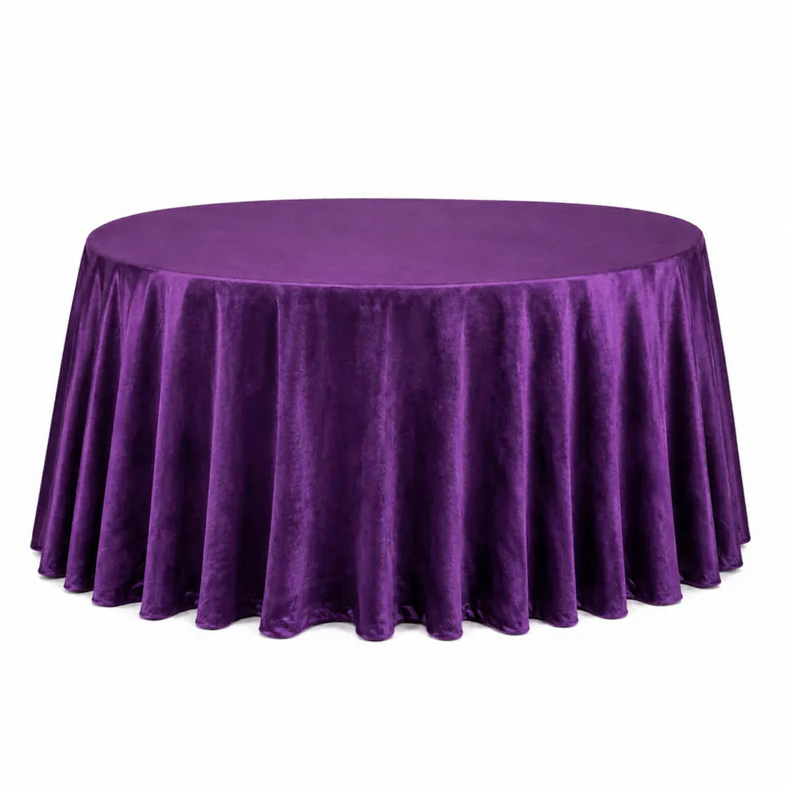 132 in Round Premium Velvet Tablecloth