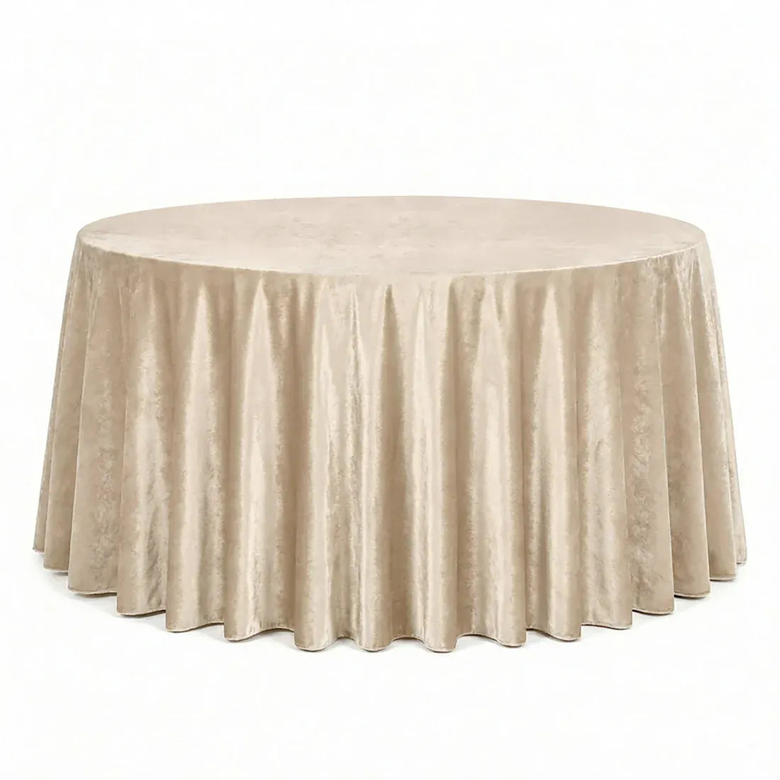 132 in Round Premium Velvet Tablecloth