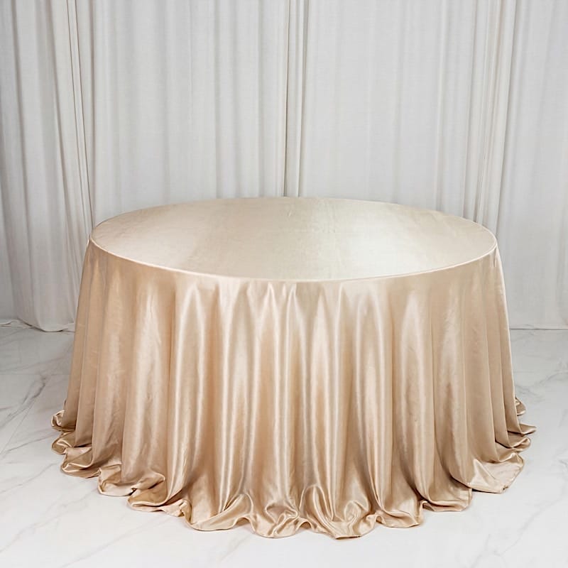 132 in Round Premium Velvet Tablecloth