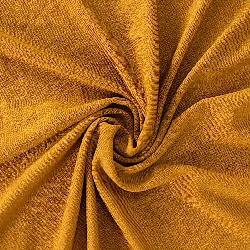 5 feet Wavy Spandex Fitted Round Tablecloth Table Skirt