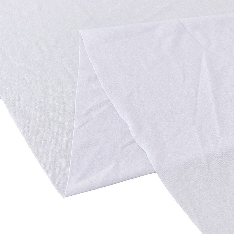 6 feet Wavy Spandex Fitted Round Tablecloth Table Skirt