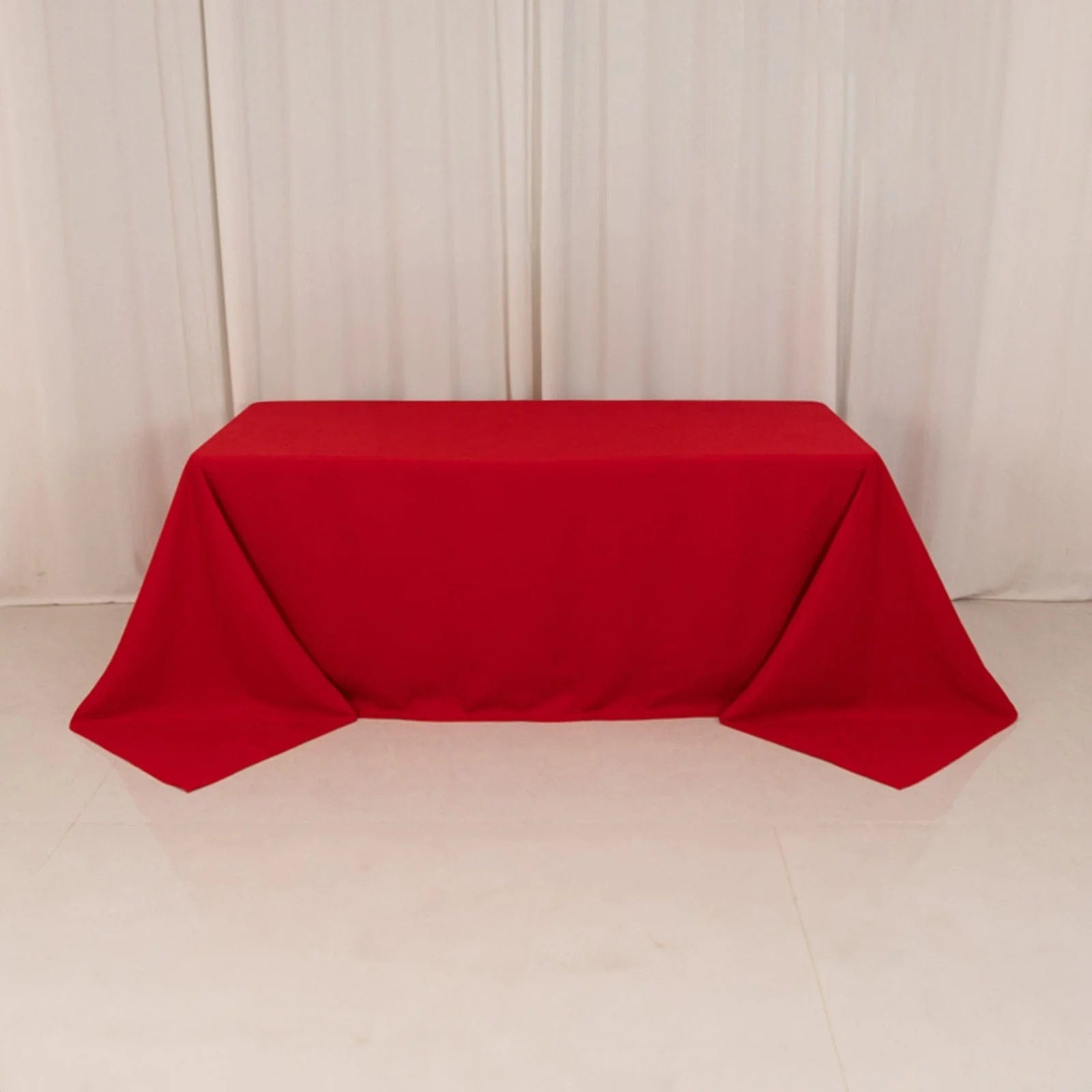 90 x 132 inch Cotton Blend Rectangular Tablecloth