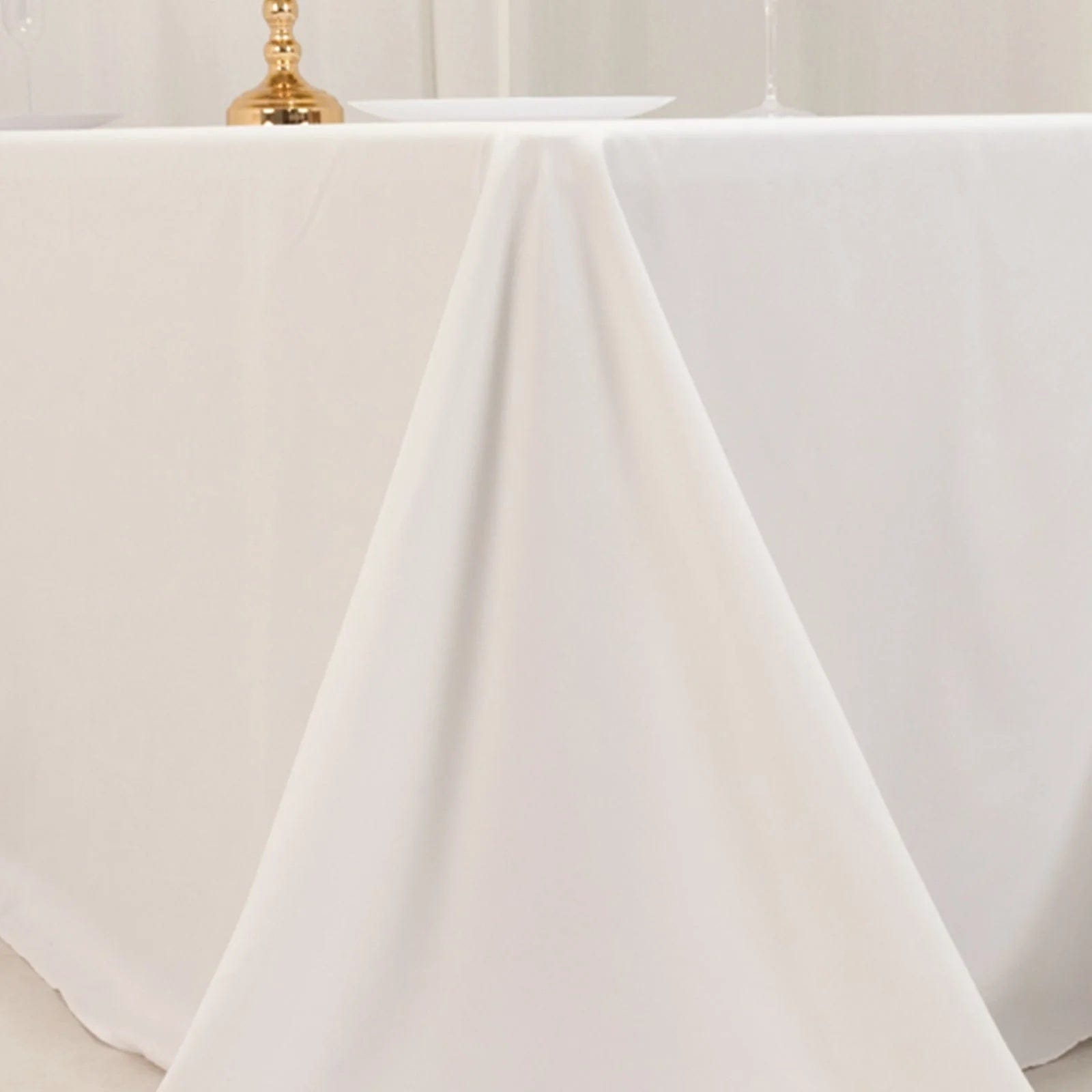 90 x 132 inch Cotton Blend Rectangular Tablecloth