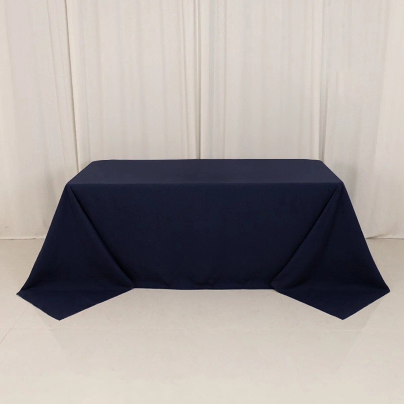 90 x 132 inch Cotton Blend Rectangular Tablecloth