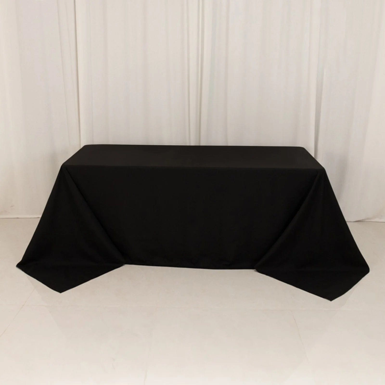 90 x 132 inch Cotton Blend Rectangular Tablecloth