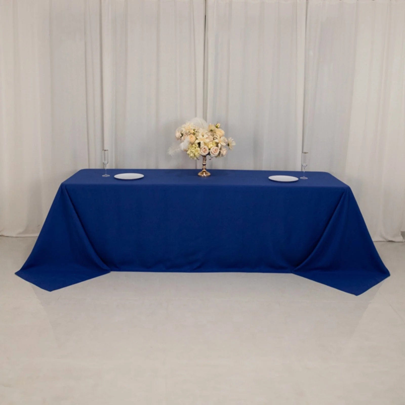 90 x 156 inch Cotton Blend Rectangular Tablecloth