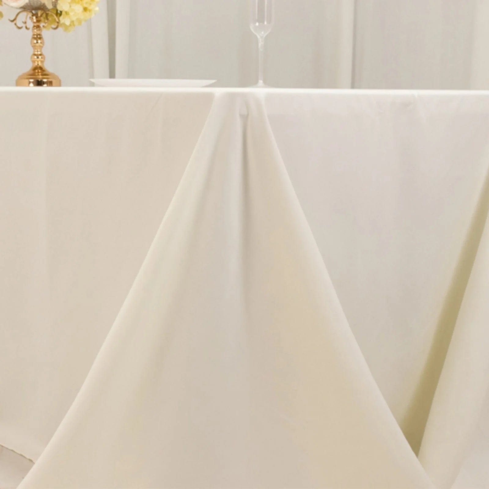 90 x 156 inch Cotton Blend Rectangular Tablecloth