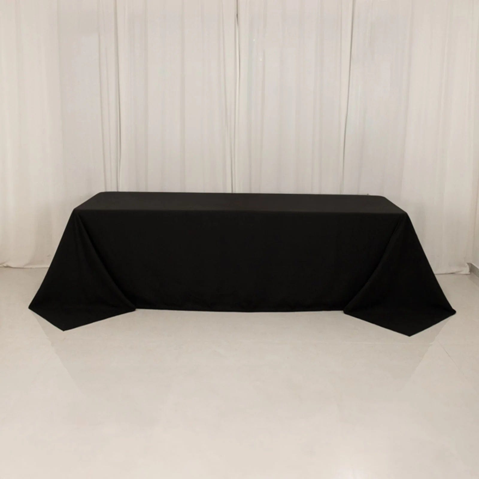 90 x 156 inch Cotton Blend Rectangular Tablecloth