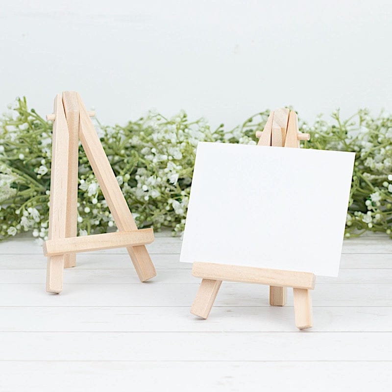 Wooden Easels 5 Handmade Easels Place Card Holders Greeting