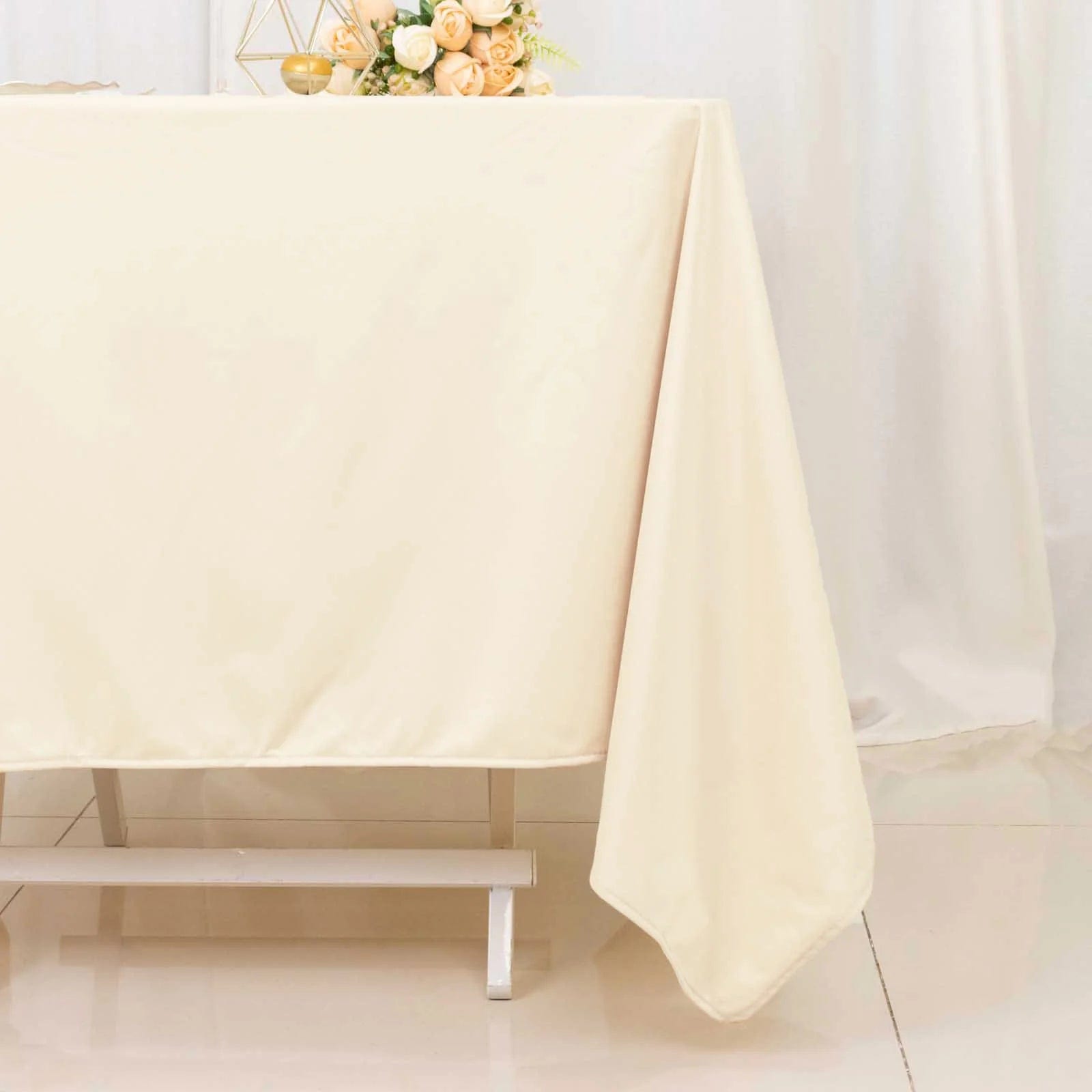 70x70 in Premium Scuba Polyester Square Tablecloth Party Linens