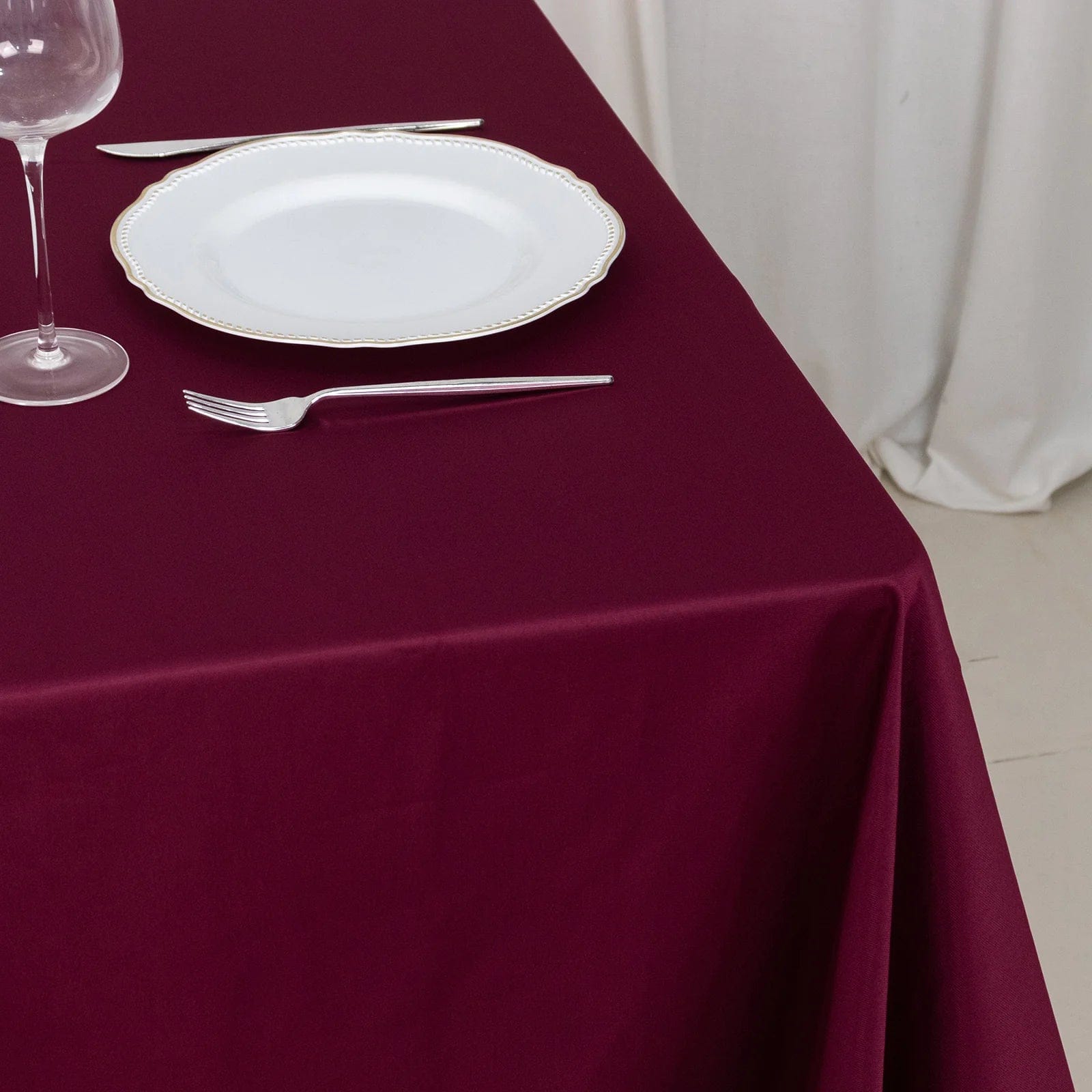 70x70 in Premium Scuba Polyester Square Tablecloth Party Linens