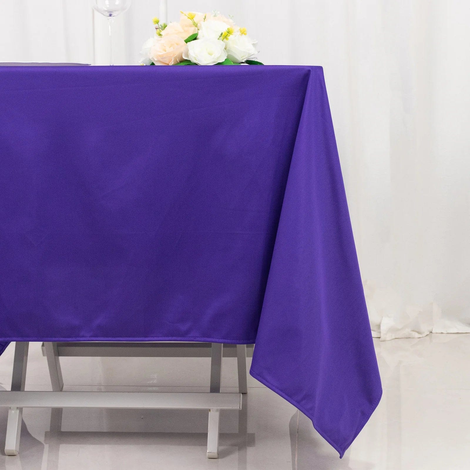 70x70 in Premium Scuba Polyester Square Tablecloth Party Linens