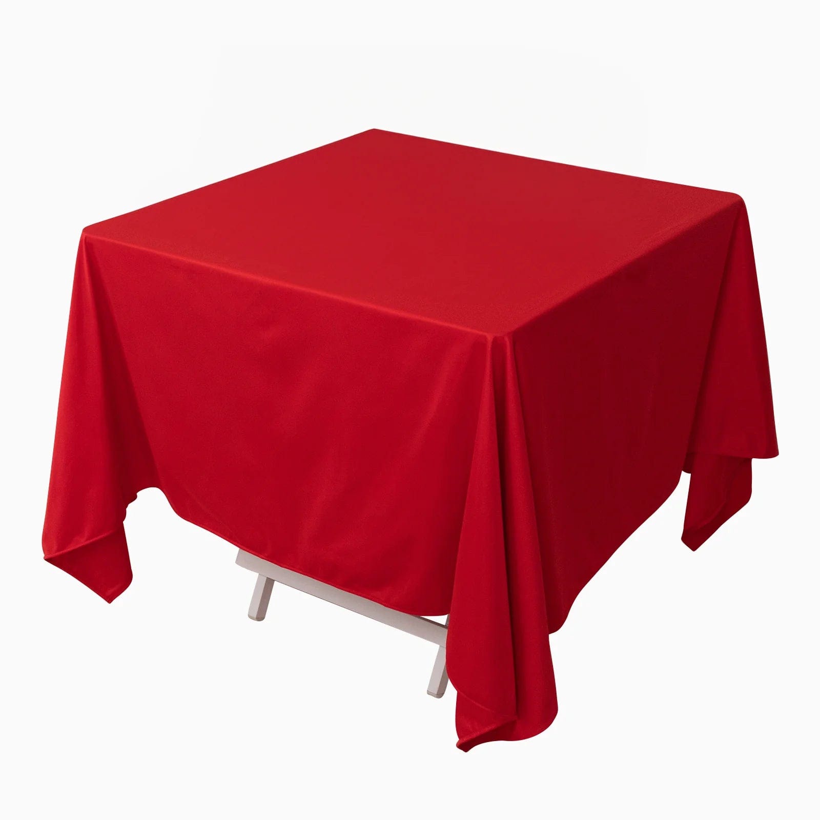 70x70 in Premium Scuba Polyester Square Tablecloth Party Linens