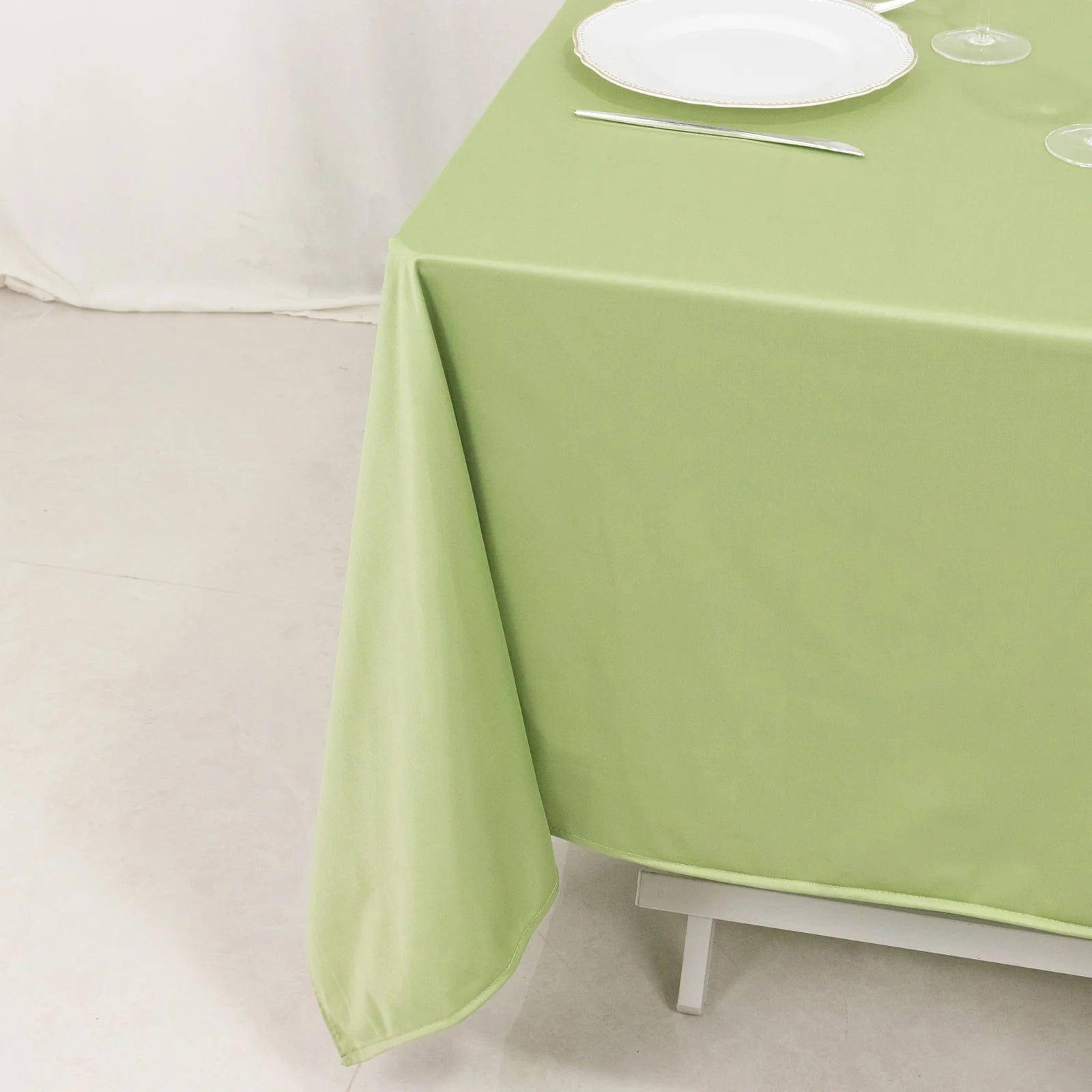 70x70 in Premium Scuba Polyester Square Tablecloth Party Linens