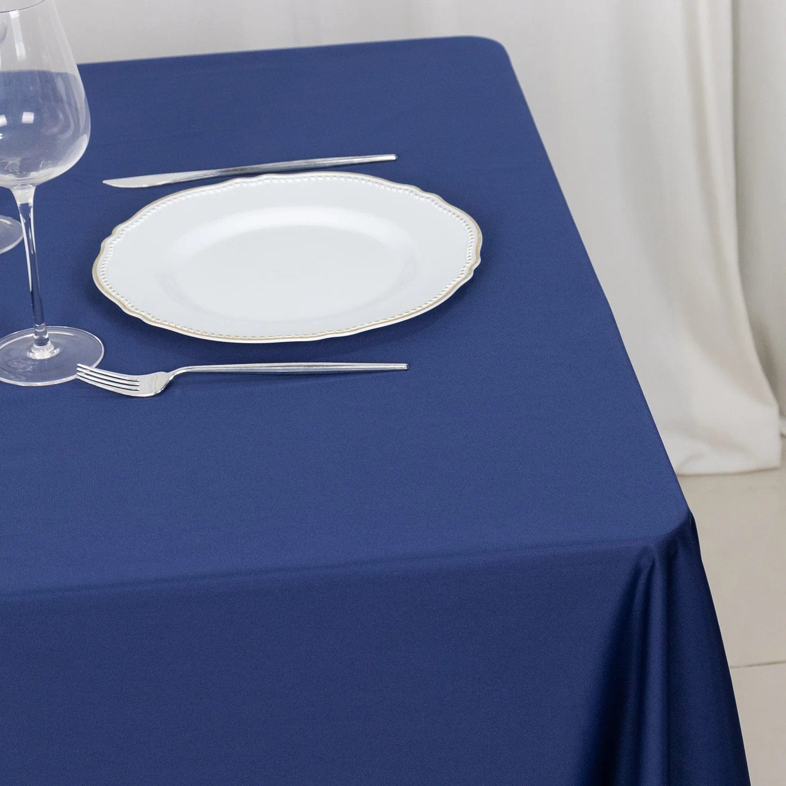 70x70 in Premium Scuba Polyester Square Tablecloth Party Linens