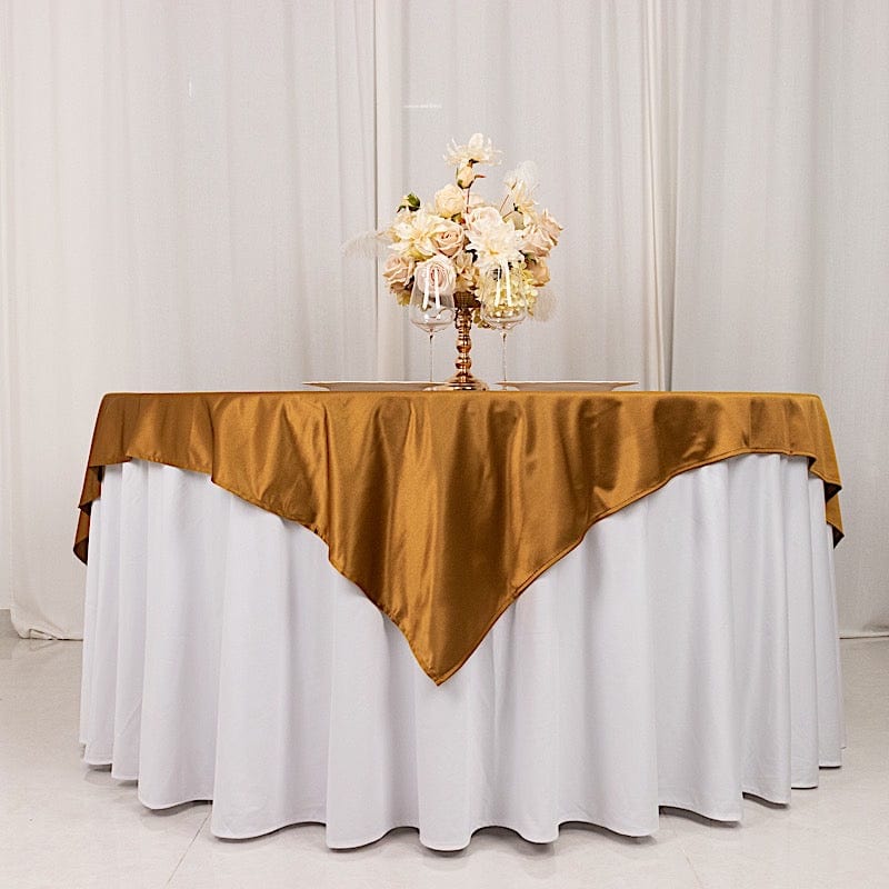 70x70 in Premium Scuba Polyester Square Tablecloth Party Linens