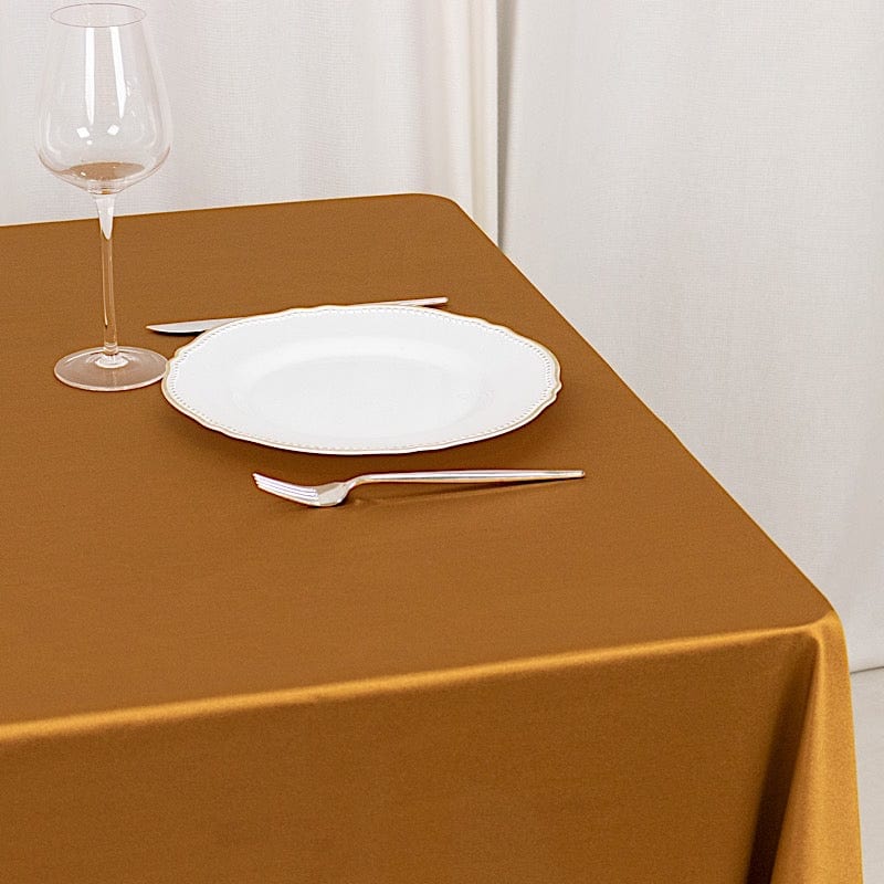 70x70 in Premium Scuba Polyester Square Tablecloth Party Linens