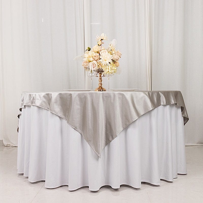 70x70 in Premium Scuba Polyester Square Tablecloth Party Linens