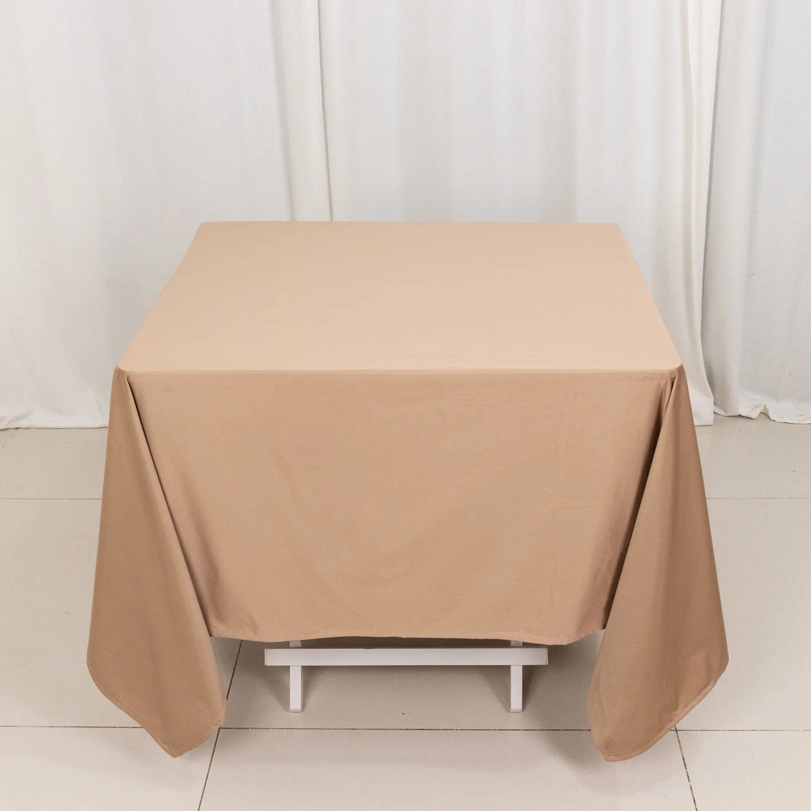 70x70 in Premium Scuba Polyester Square Tablecloth Party Linens