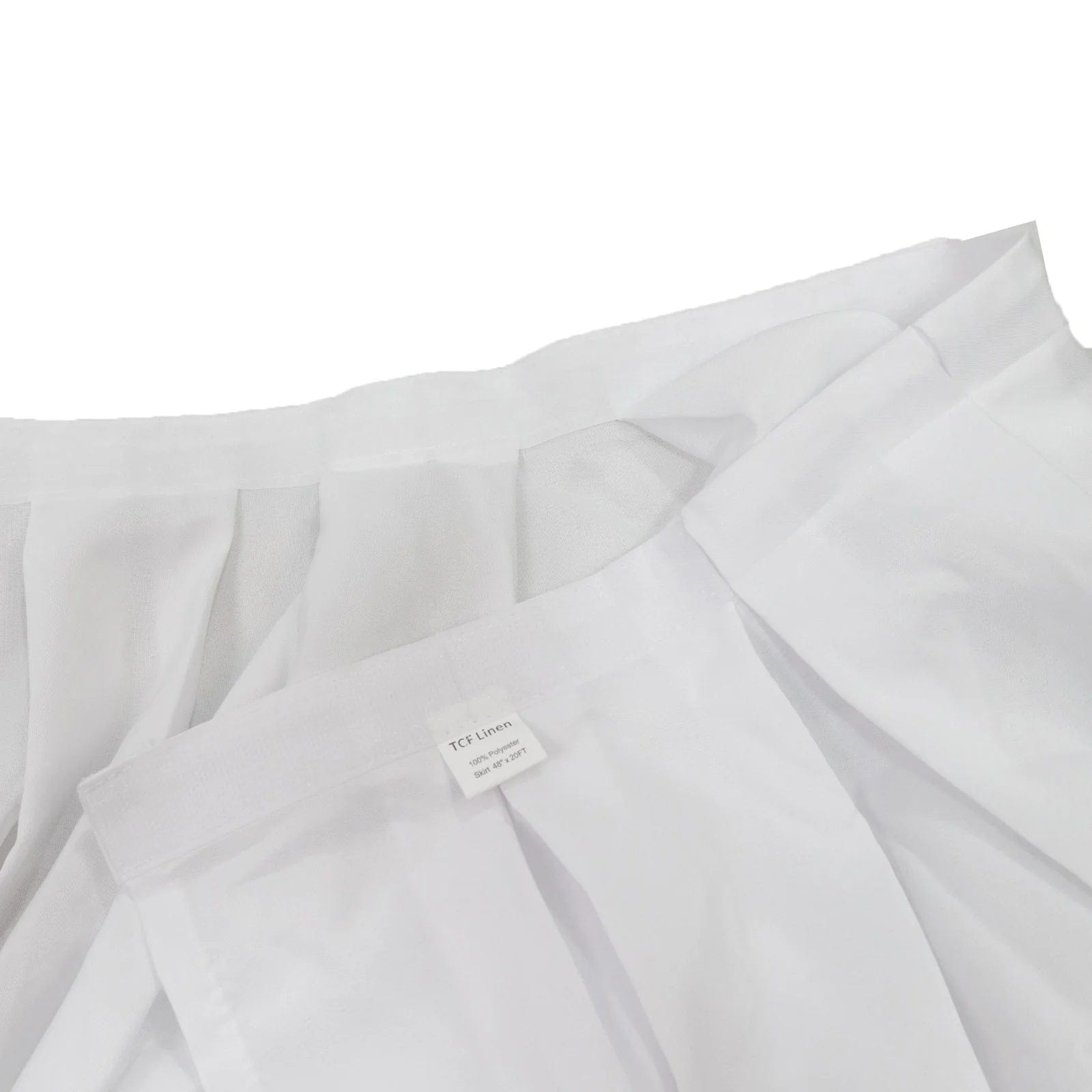 Polyester Shirred Pleat Portable Stage Skirting