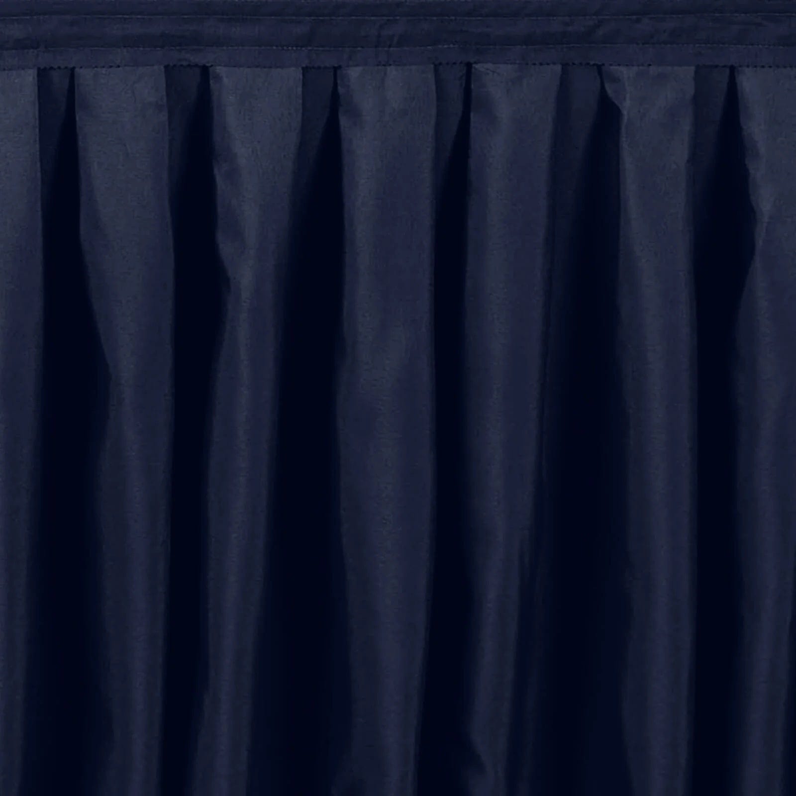 Polyester Shirred Pleat Portable Stage Skirting