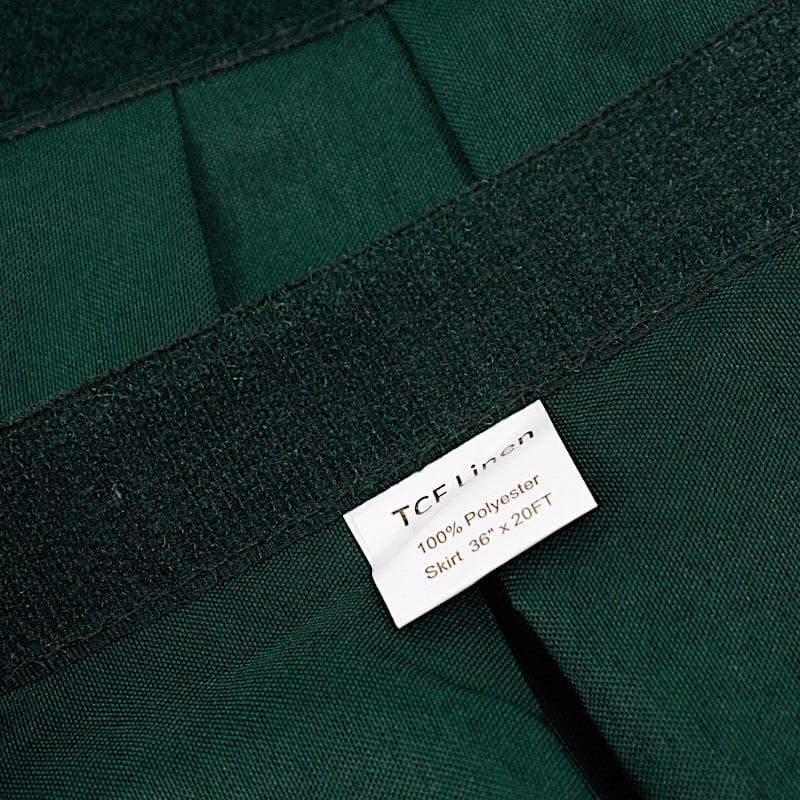 Polyester Shirred Pleat Portable Stage Skirting
