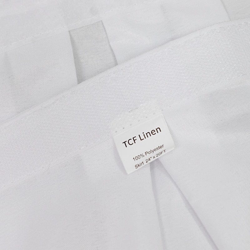 Polyester Shirred Pleat Portable Stage Skirting