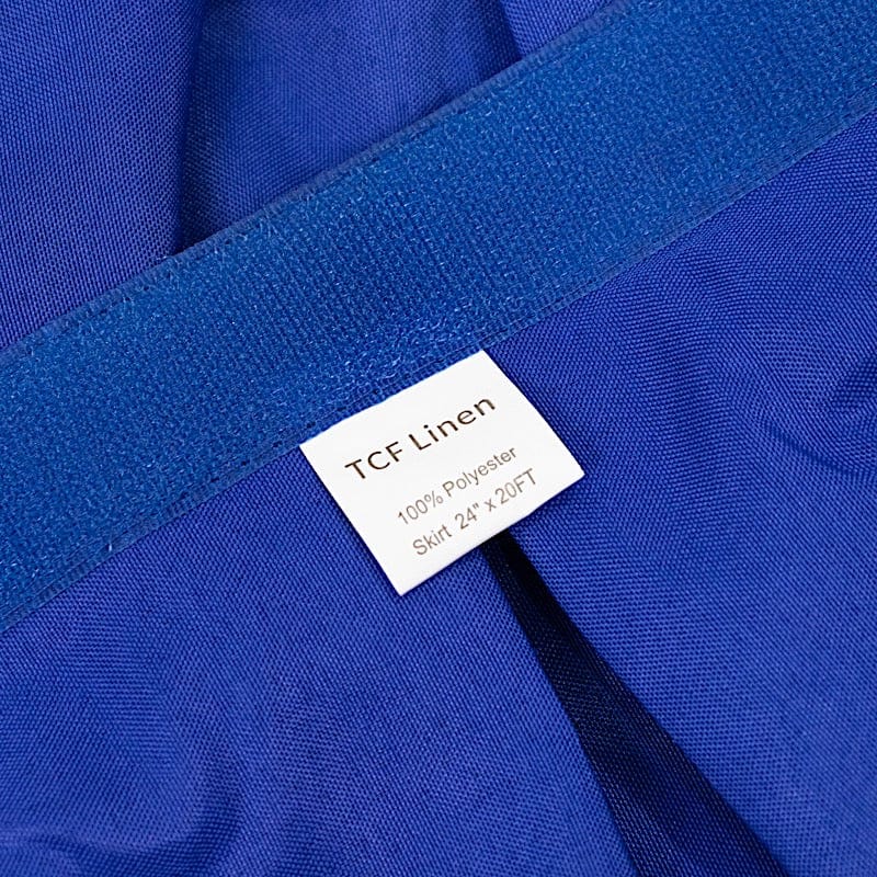 Polyester Shirred Pleat Portable Stage Skirting