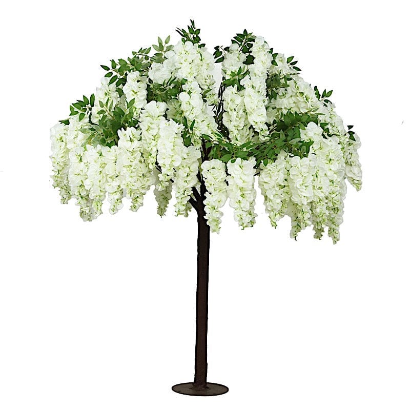 5 feet Freestanding Wisteria Tree with Detachable Metal Base