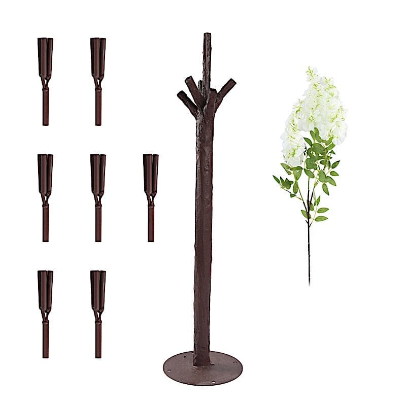 5 feet Freestanding Wisteria Tree with Detachable Metal Base