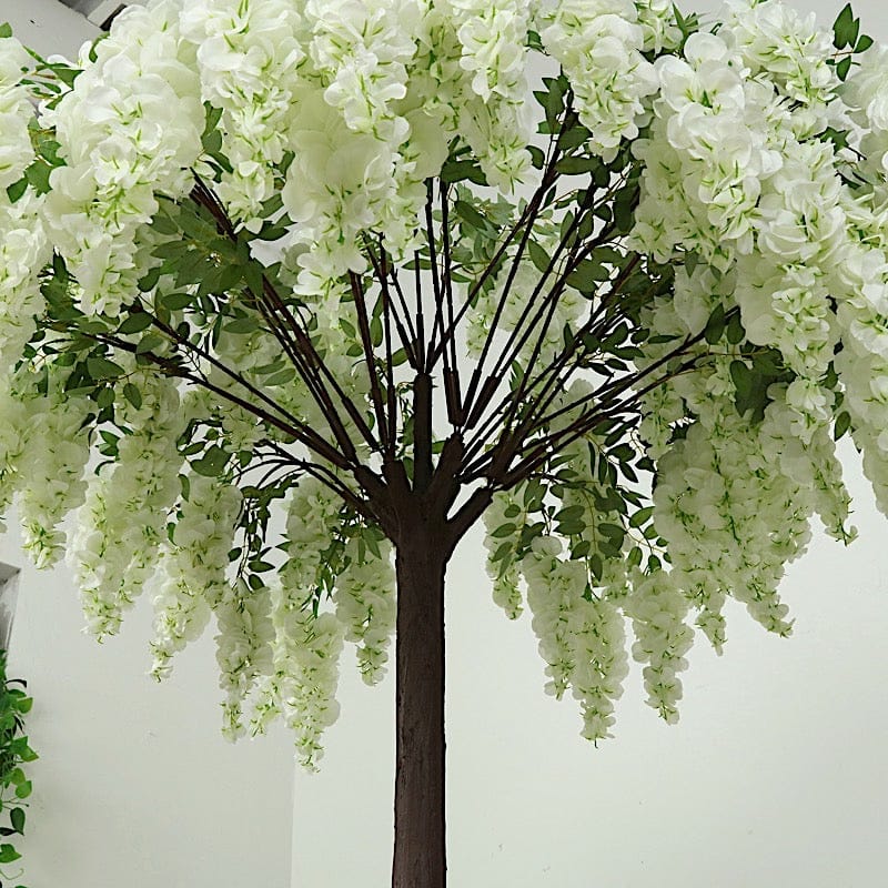 5 feet Freestanding Wisteria Tree with Detachable Metal Base