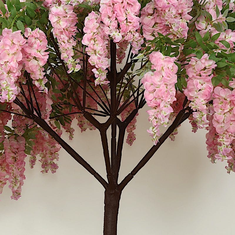 7 feet Freestanding Wisteria Tree with Detachable Metal Base
