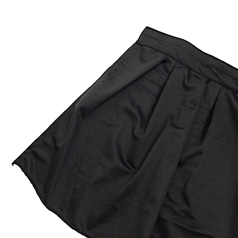 16 in x 10 feet Portable Wrinkle-Free Shirred Pleated Stag Table Skirt