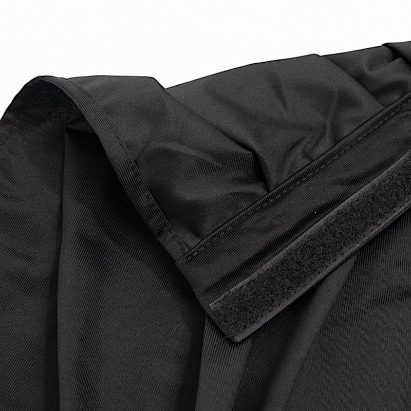 24 in x 20 feet Portable Wrinkle-Free Shirred Pleated Stag Table Skirt