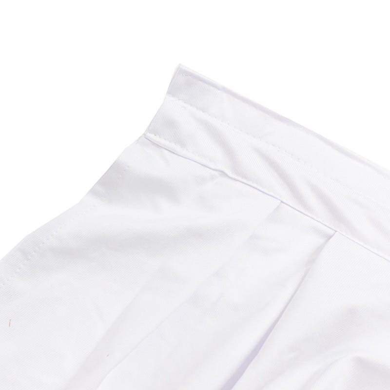 24 in x 20 feet Portable Wrinkle-Free Shirred Pleated Stag Table Skirt