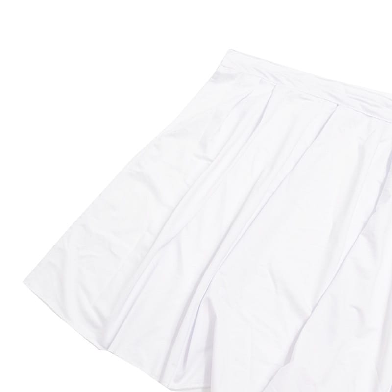 24 in x 20 feet Portable Wrinkle-Free Shirred Pleated Stag Table Skirt