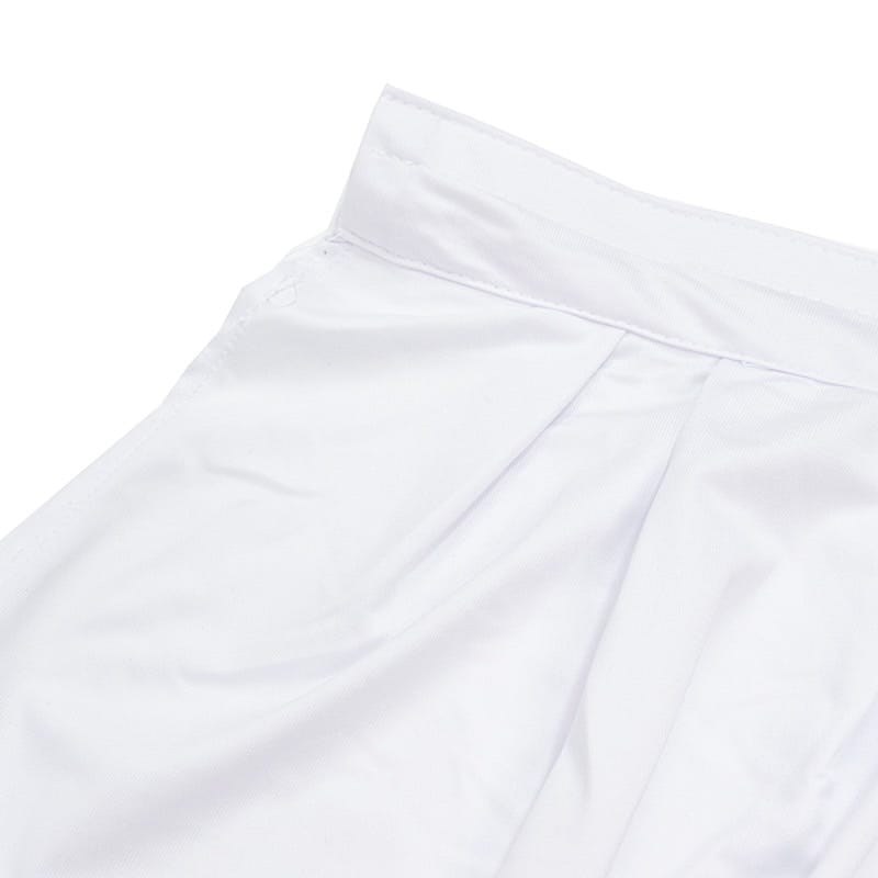 36 in x 20 feet Portable Wrinkle-Free Shirred Pleated Stag Table Skirt