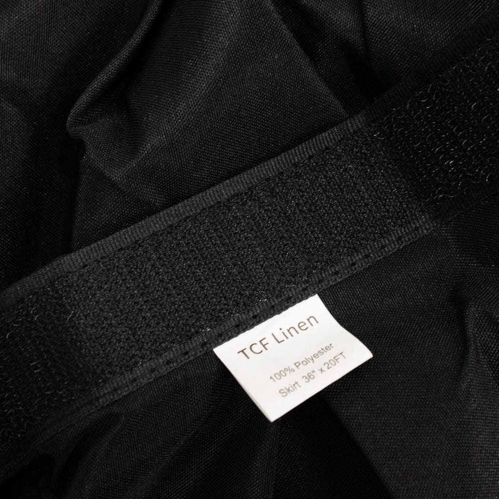 Polyester Shirred Pleat Portable Stage Skirting