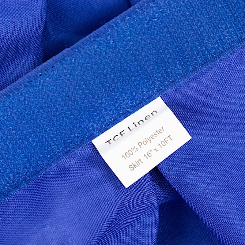 Polyester Shirred Pleat Portable Stage Skirting