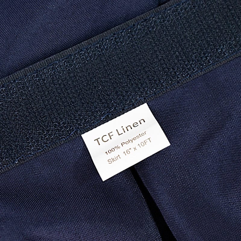Polyester Shirred Pleat Portable Stage Skirting