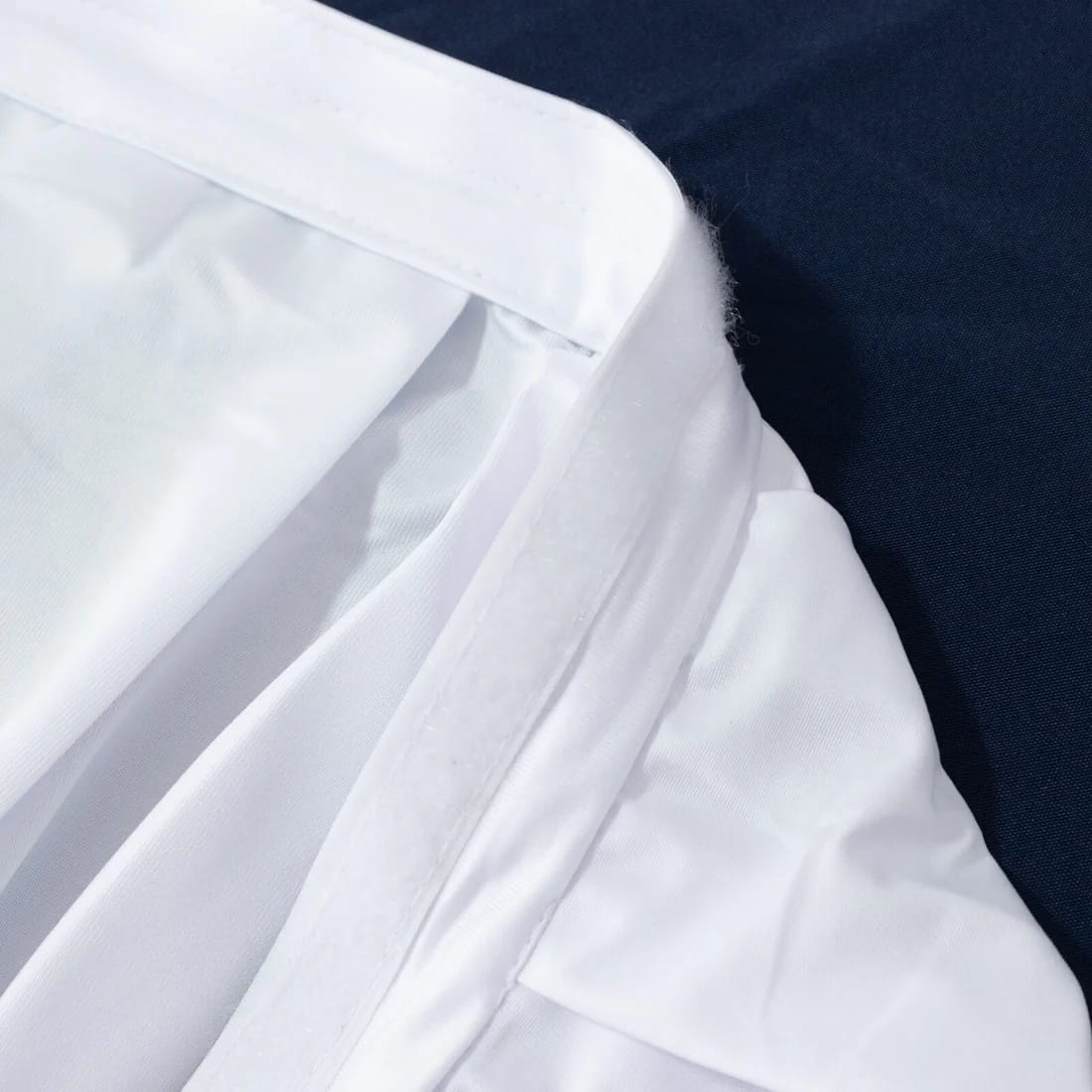 Scuba Polyester Table Skirt Shirred Pleat Design