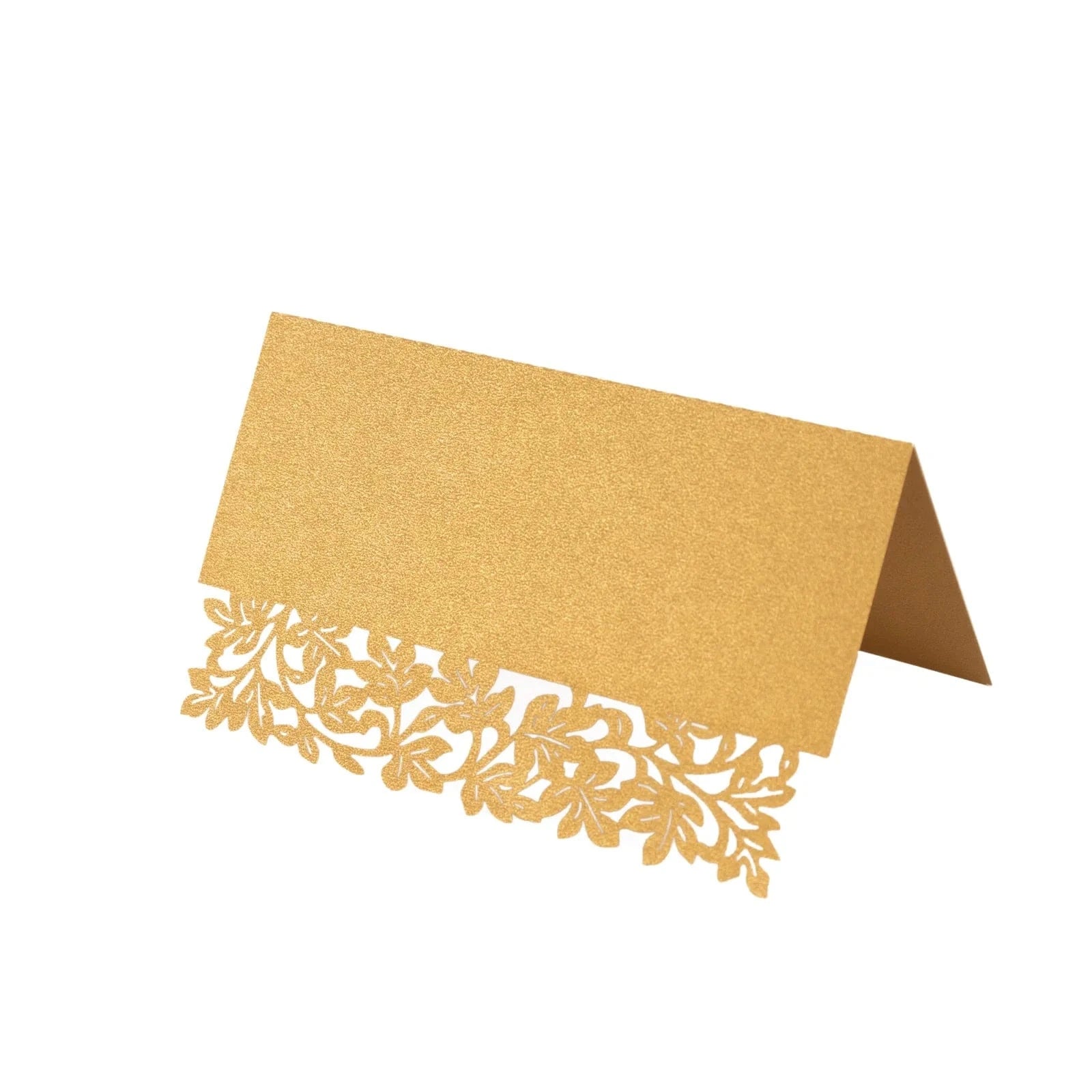 50 Laser Cut Leaf Vine Design Paper Table Name Place Cards