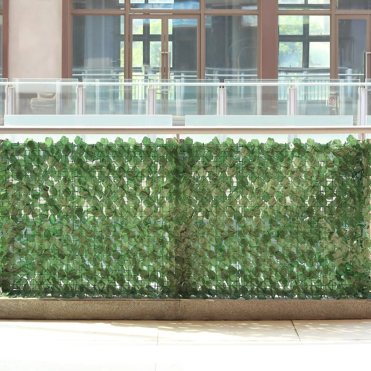 12 Dark Green Artificial Ivy Privacy Screen Fence Wall Panels