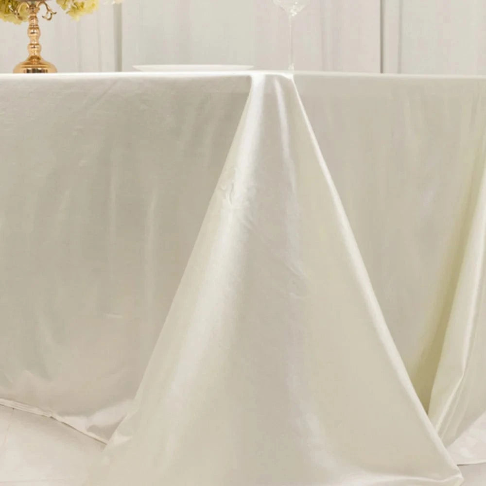 90x156 in Premium Scuba Polyester Rectangle Tablecloth