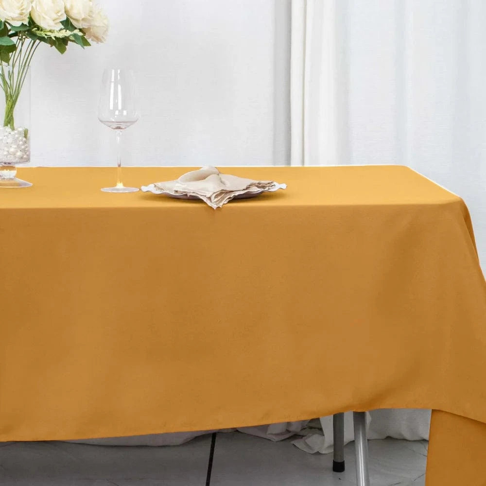 60 x 102 inch Premium Polyester Rectangular Tablecloth