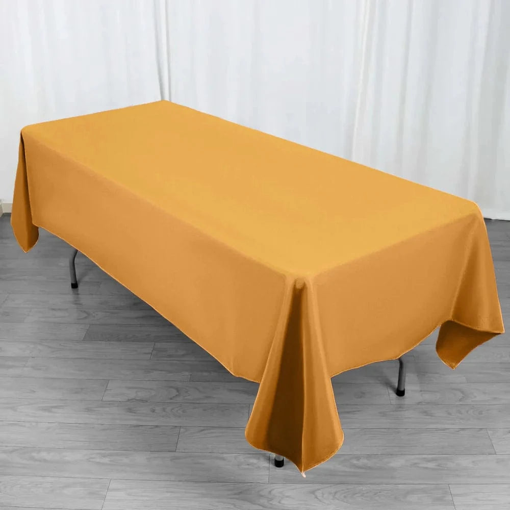 60 x 102 inch Premium Polyester Rectangular Tablecloth